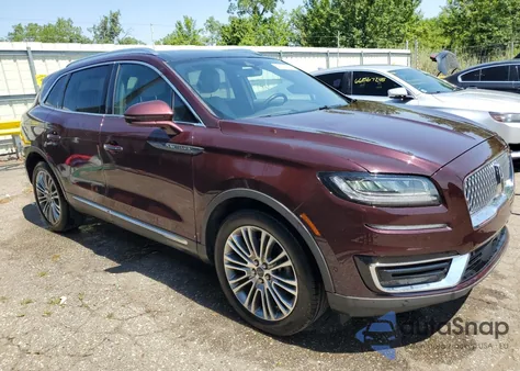 2019 Lincoln Nautilus Reserve из США, поврежденный, VIN 2LMPJ8LP3KBL52901